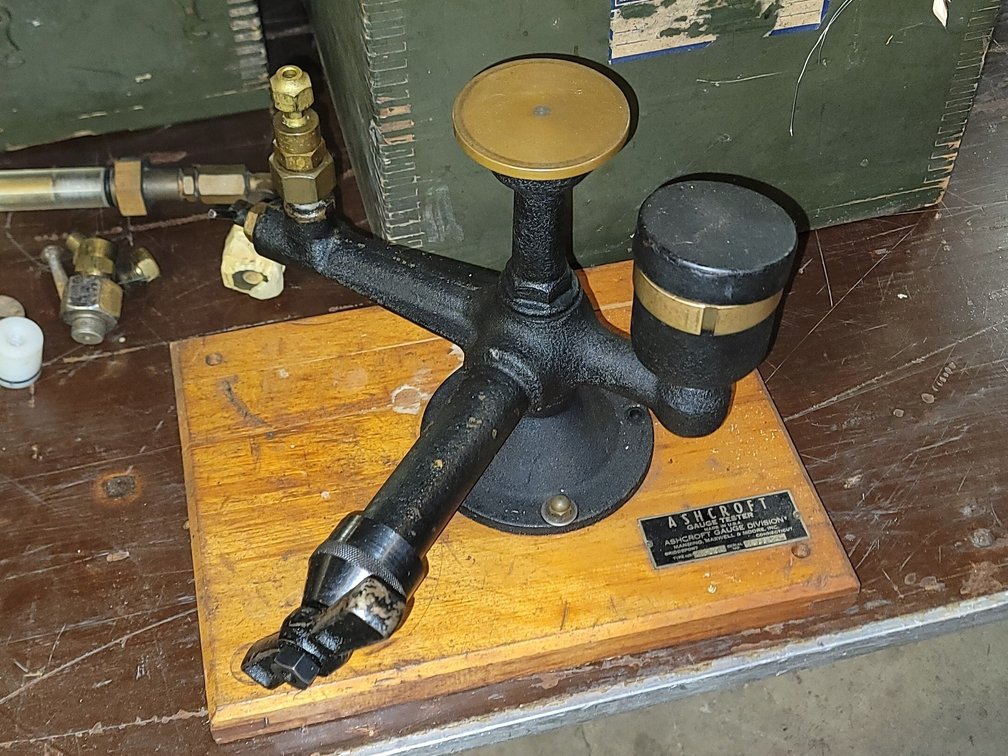 Vintage Ashcroft Guage Tester