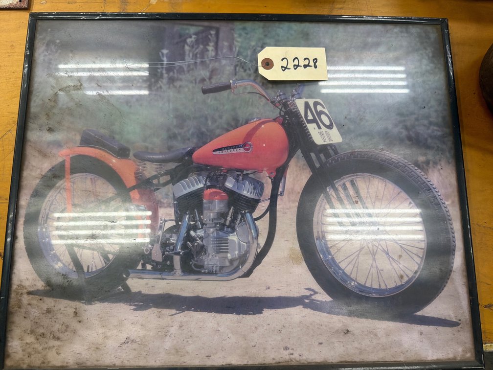Harley Davidson Picture Frame