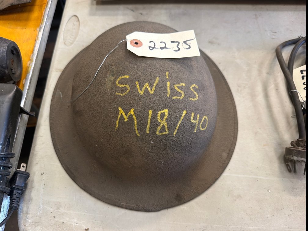 Steel Combat Helmet