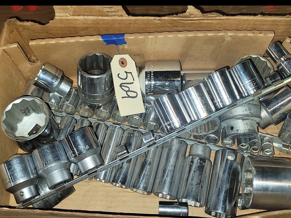 (50) Assorted Sockets