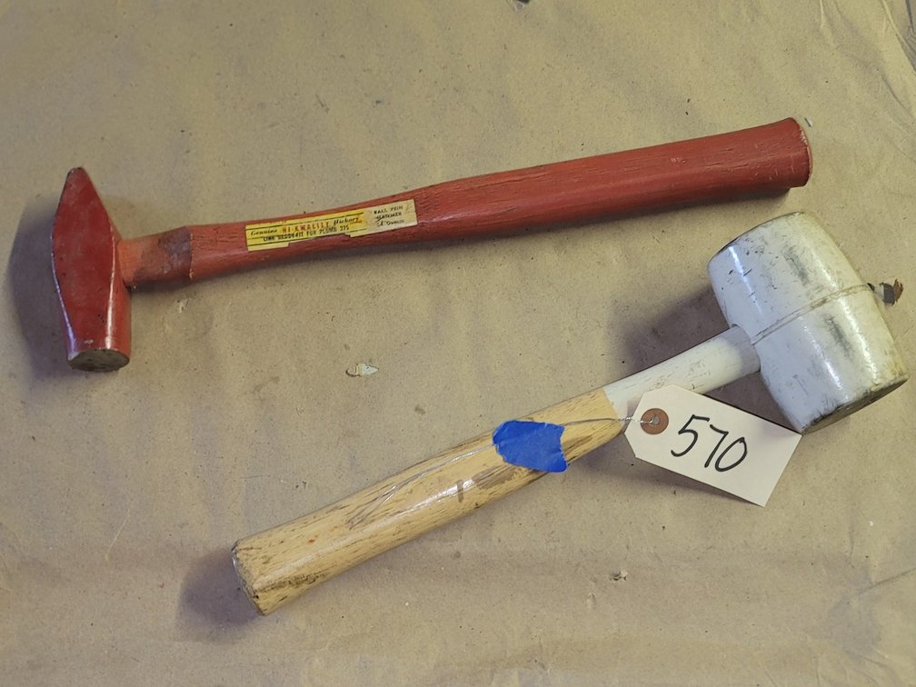 2 Large Hammers