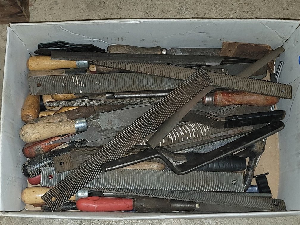 Box of Vintage Files