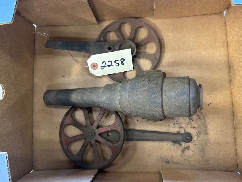 Die-Cast Cannon Model