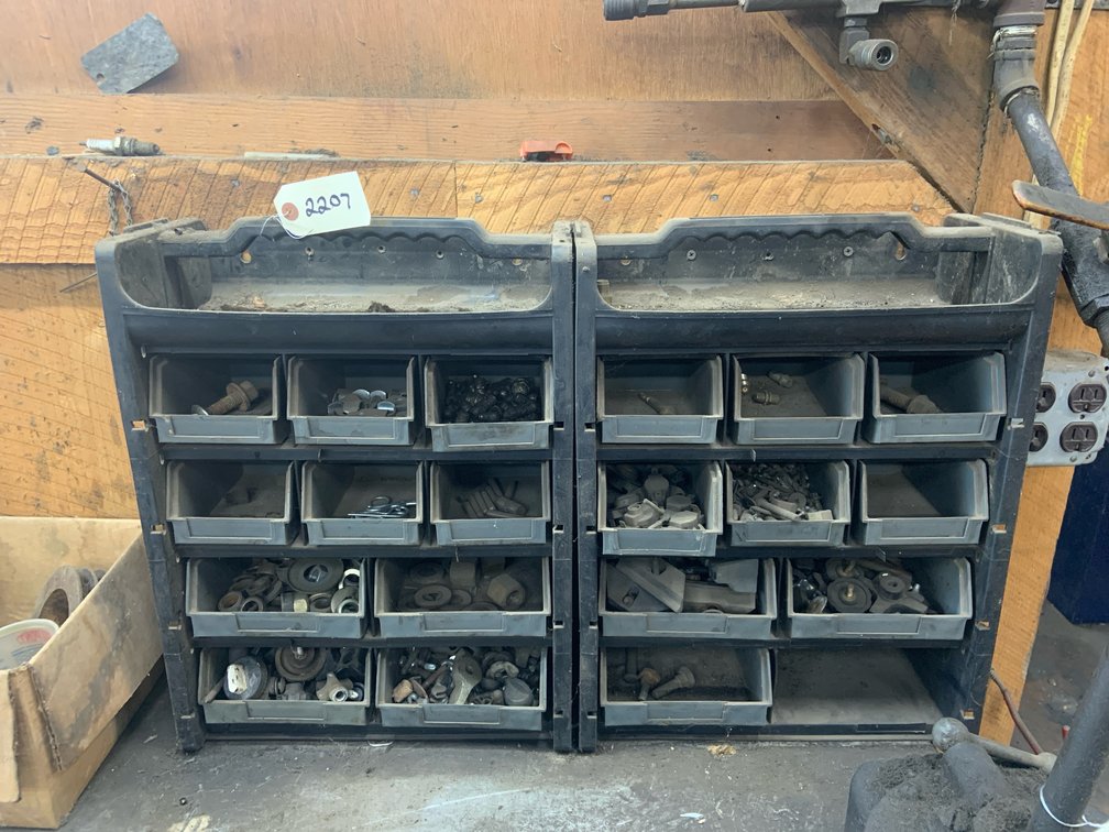 Organizer With Automotive Hardware