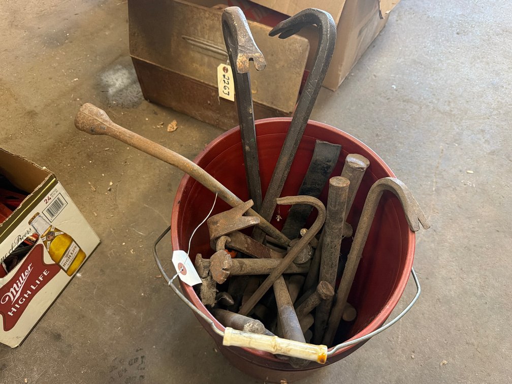 Pry Bars, Stakes, Tire Iron