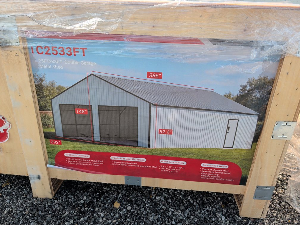 High-End Carport 25 x 33