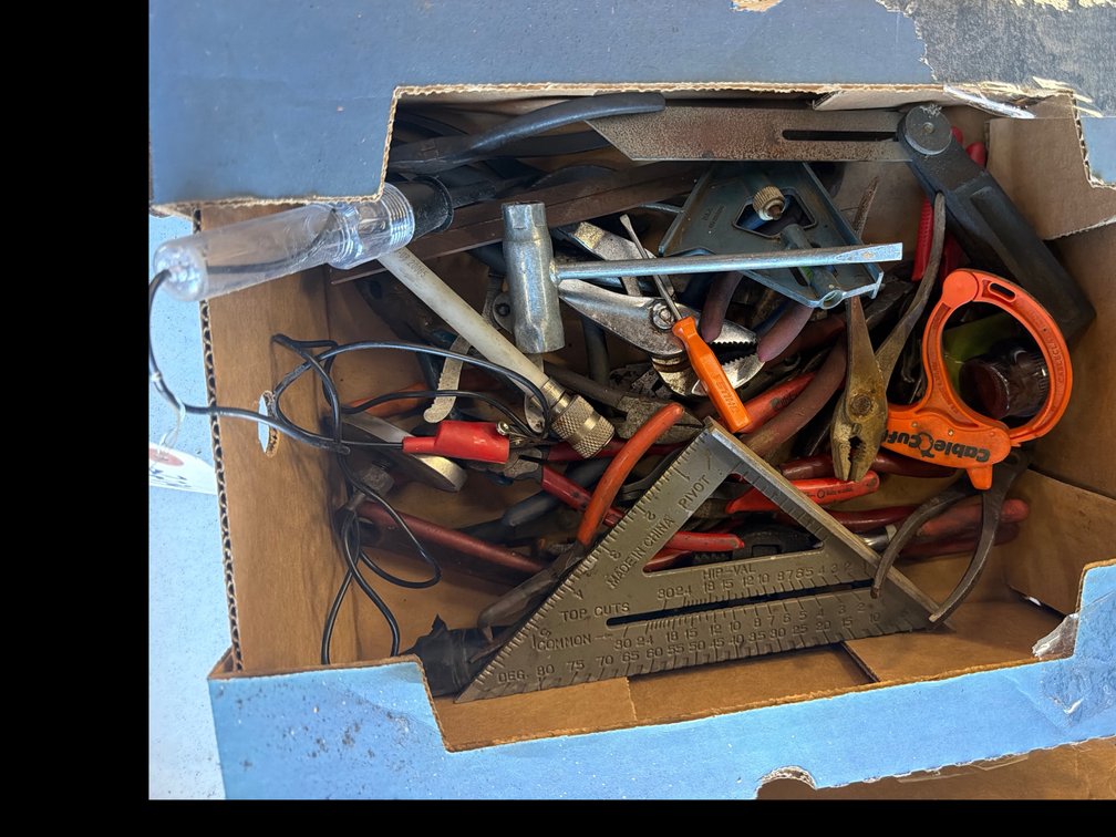 Pliers, Speed Square, Pipe Wrenches