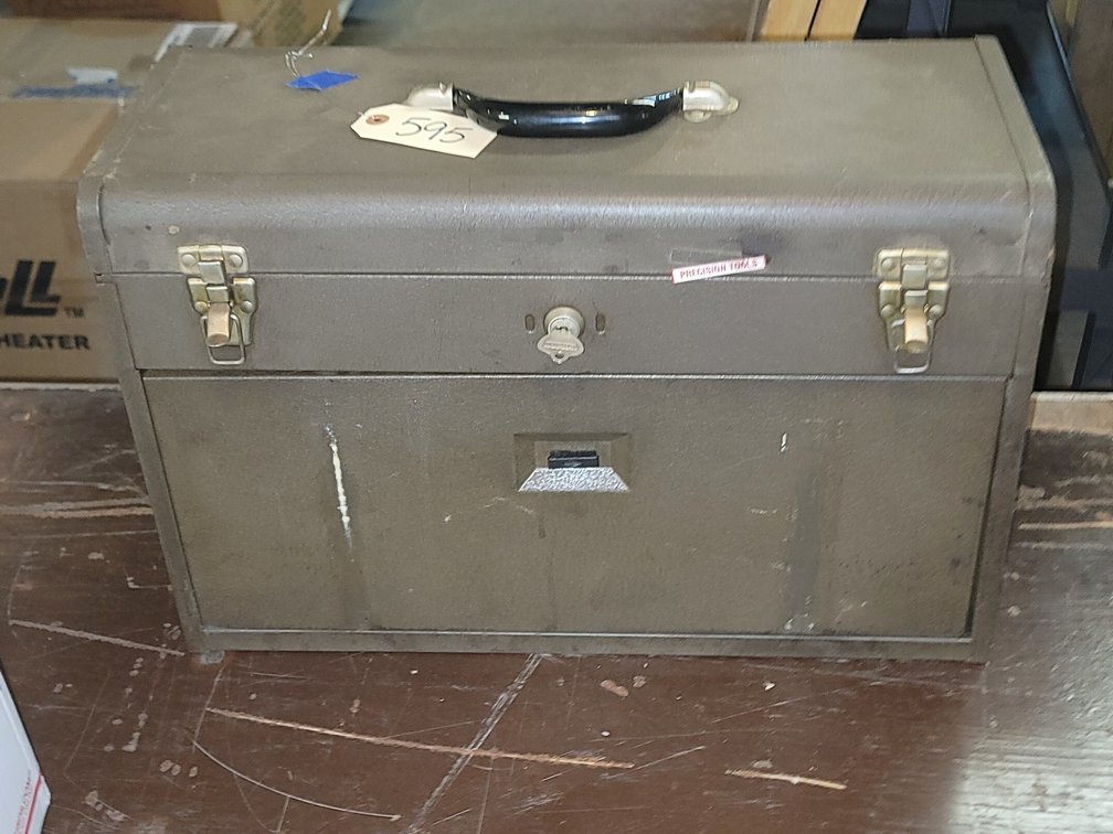 Vintage Craftsman Toolbox w/Contents