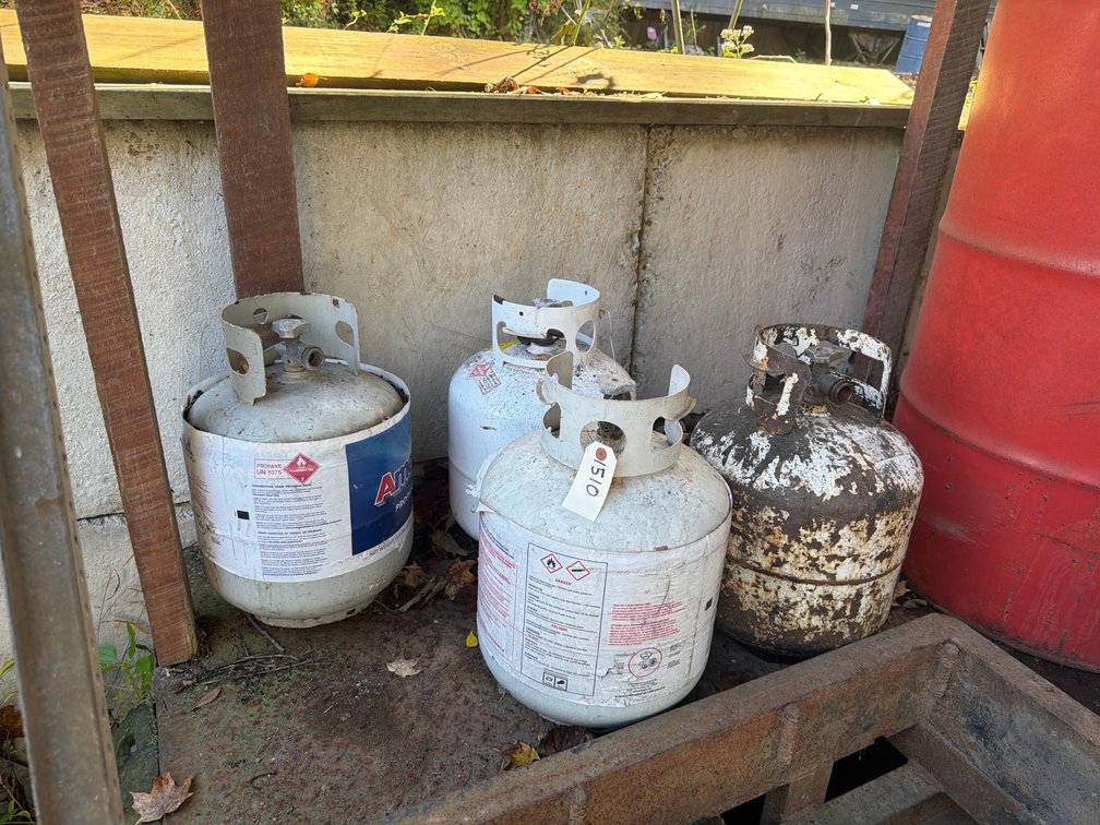 (4) Propane Tanks