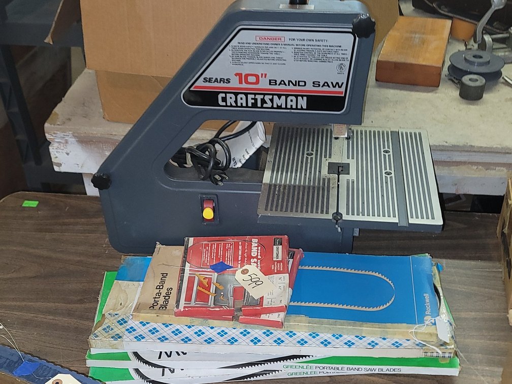 Vintage Sears 10" Band Saw