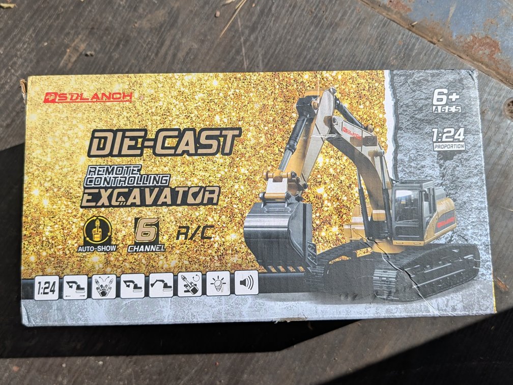 Remote Control Toy Excavator