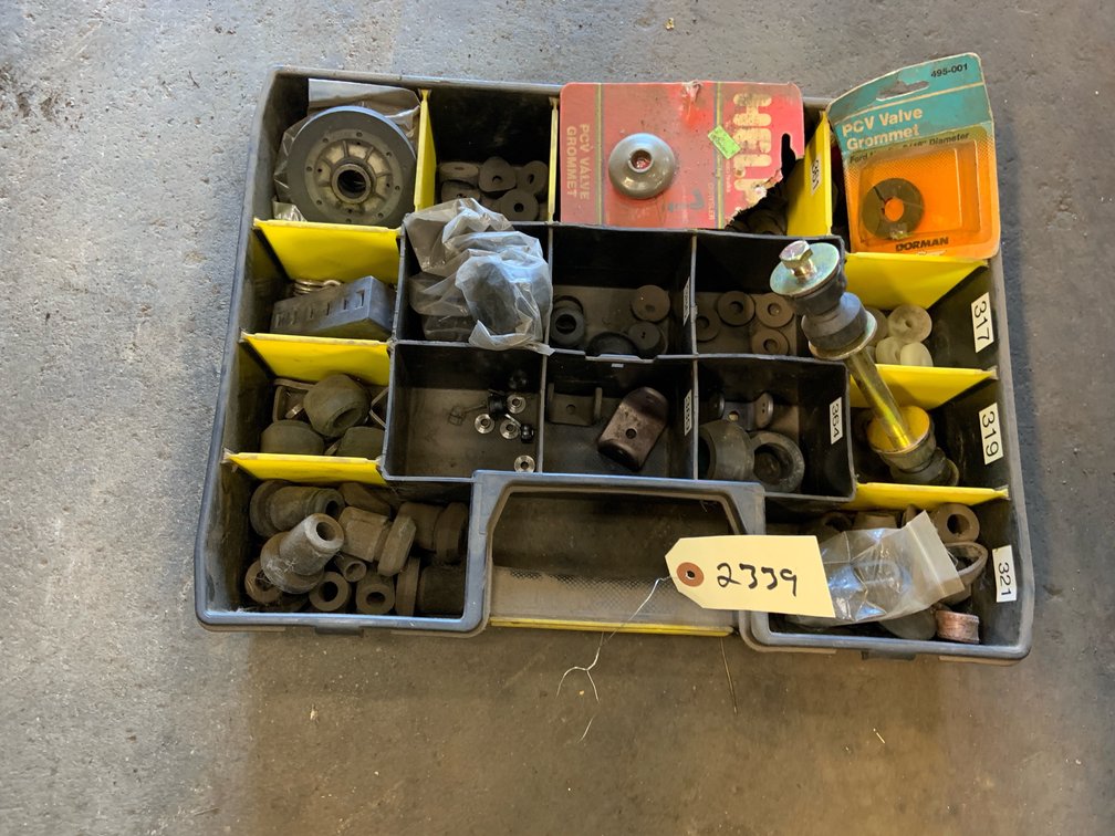 Hardware Organizer With Grommets