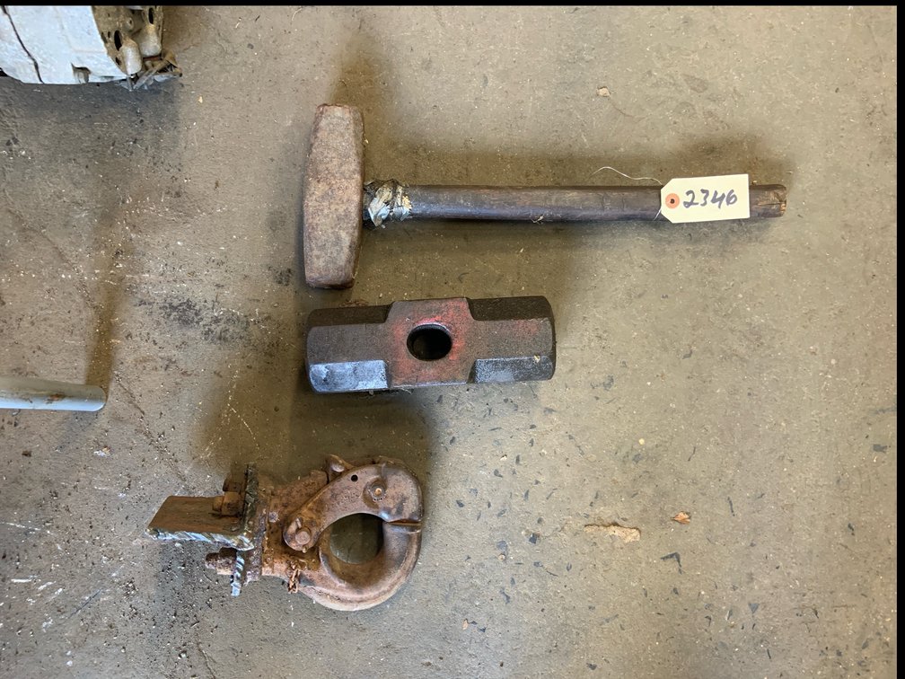 Pintle Hook, Sledge Hammer & Sledge Hammer Head