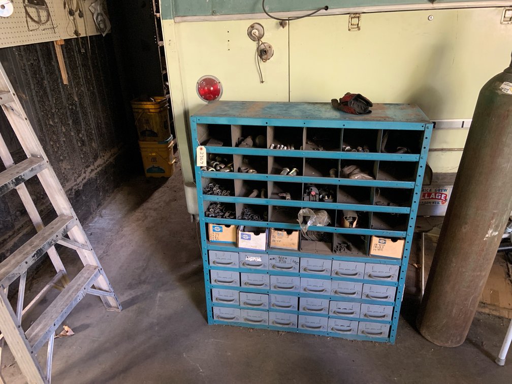Hardware Organizer With Contents
