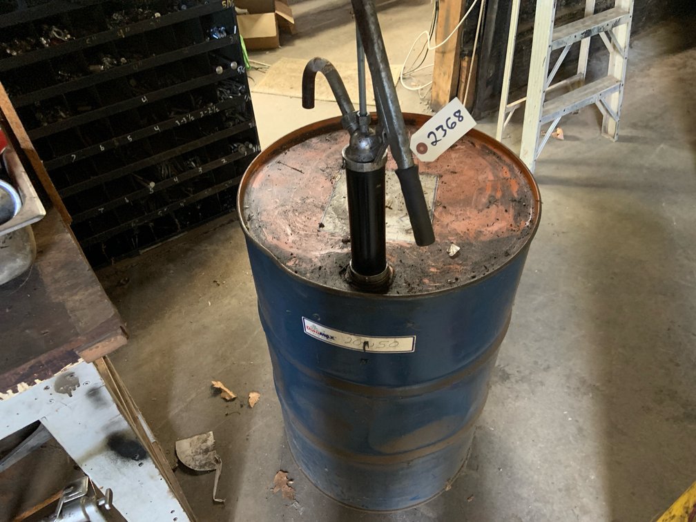 20w 50 Motor Oil Barrel