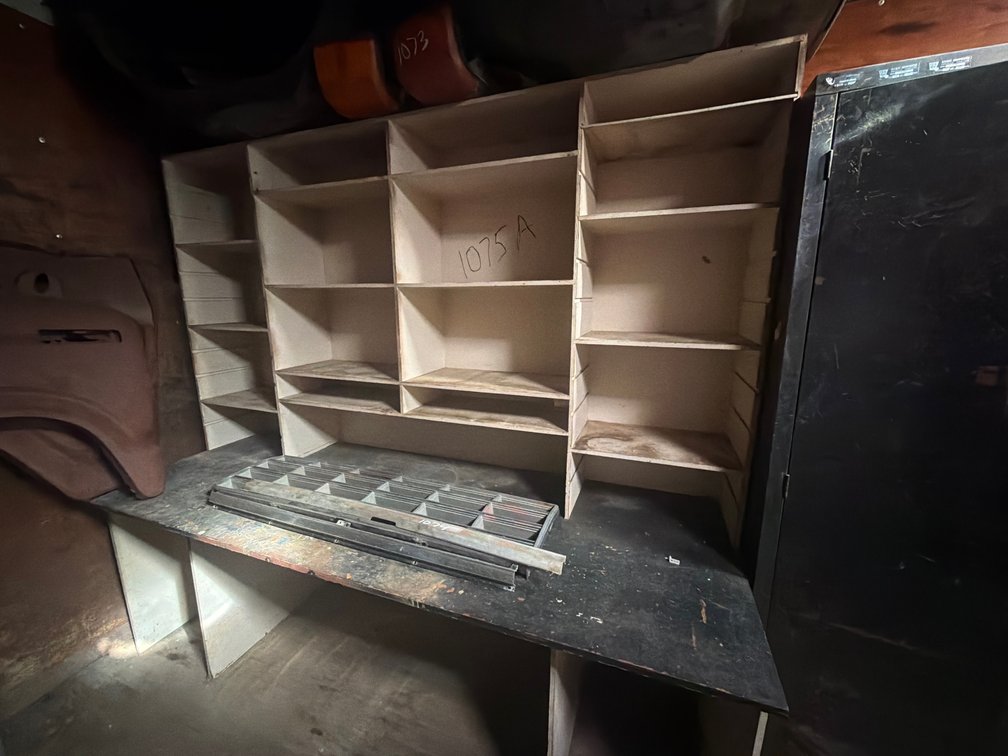 (2) Wooden Shelving Units