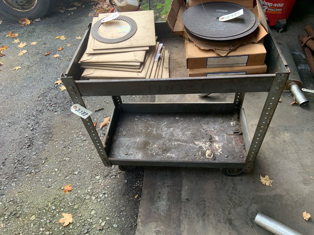 Metal Shop Cart