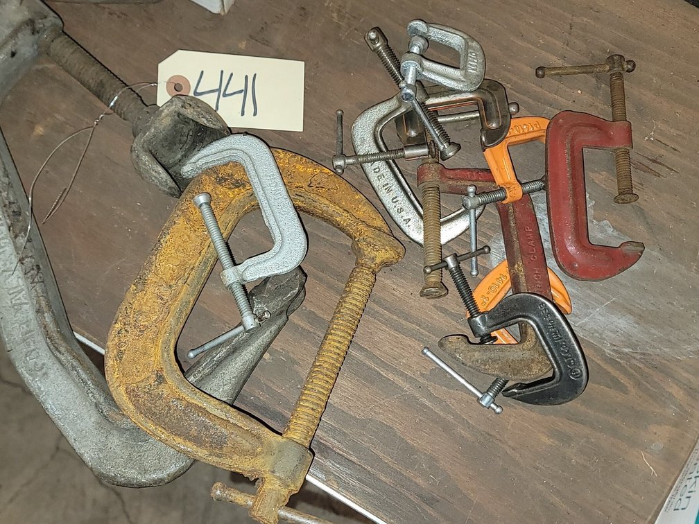 (11) Assorted Clamps