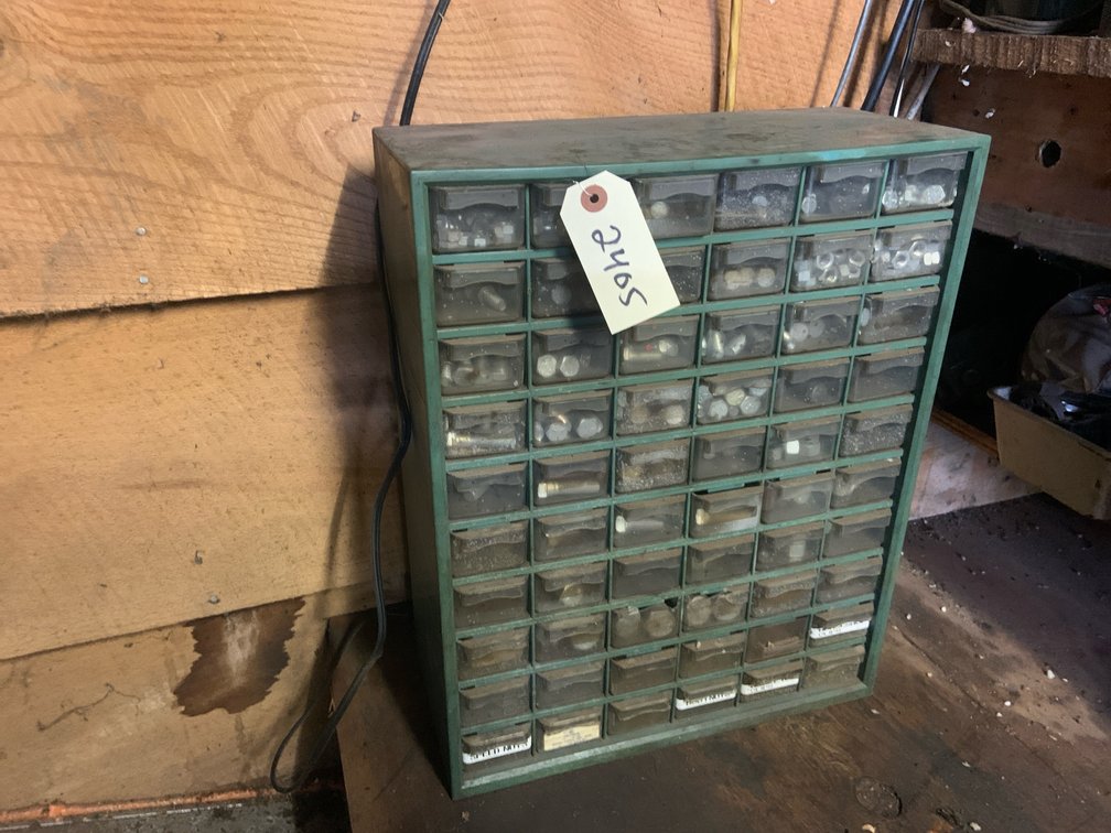 Hardware Organizer With Nuts & Bolts