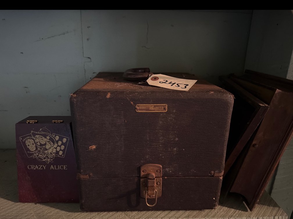 Kodak Projector & Wooden Box