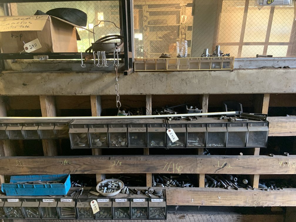 (1) Section Of Hardware