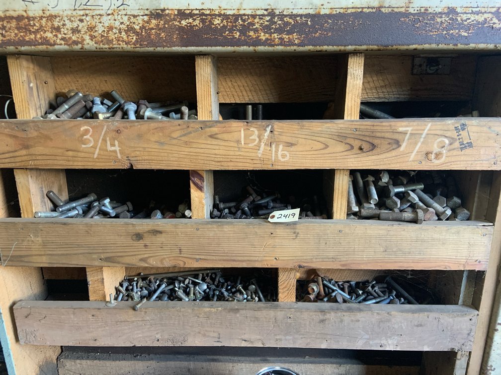 (3) Sections Of Bolts