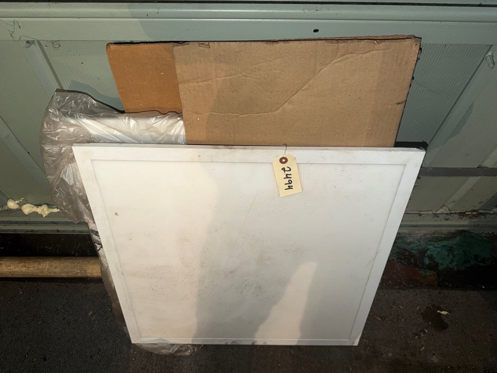 Flat Panel Light Fixture Cover