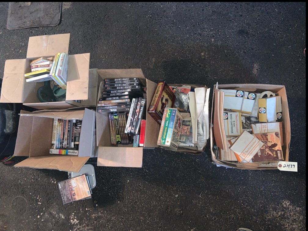 DVDs & 8MM Cartridges