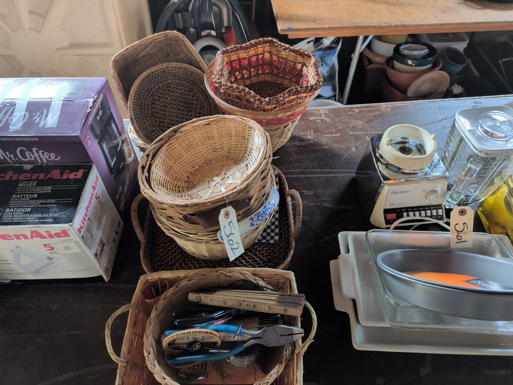 Baskets, Pliers