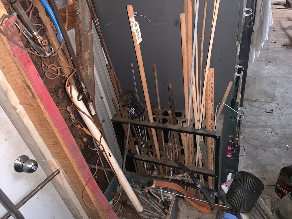 Long Bolts, Wooden Dowels, Rulers