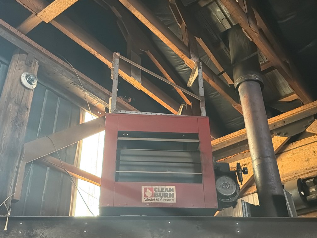 Clean Burn Waste Oil Furnace