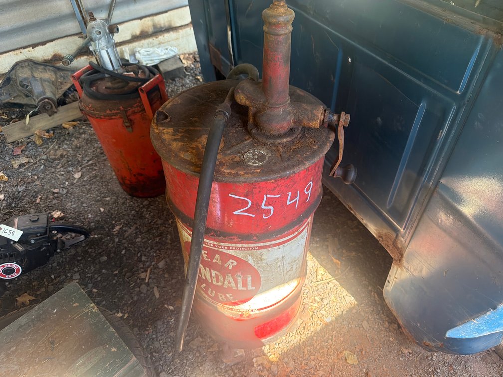 Gear Lube Barrel