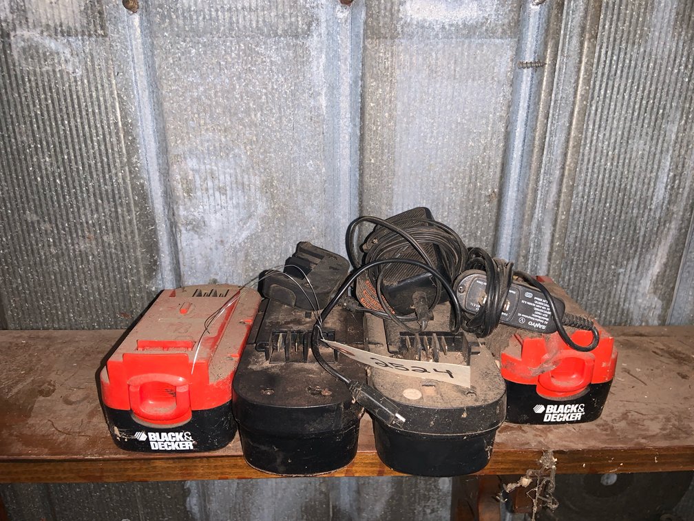 (4) Tool Batteries