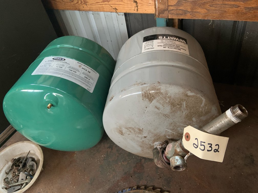 (2) Expansion Tanks