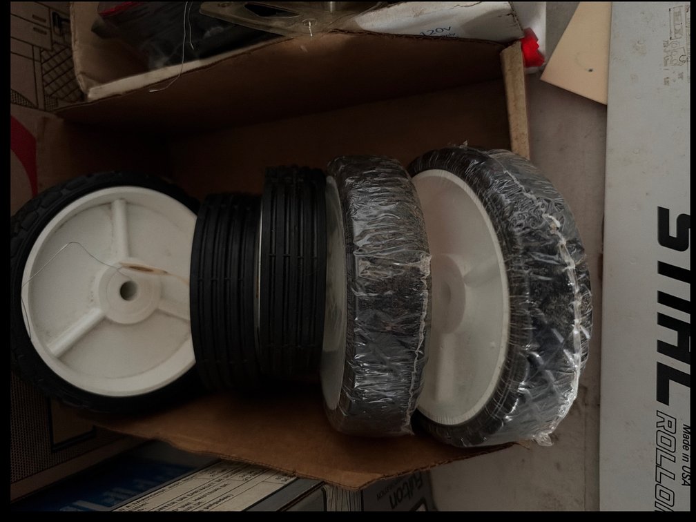 (6) Lawnmower Wheels