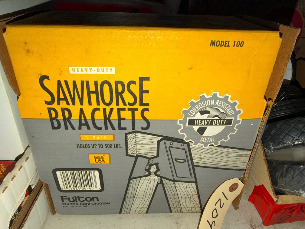 Sawhorse Brackets