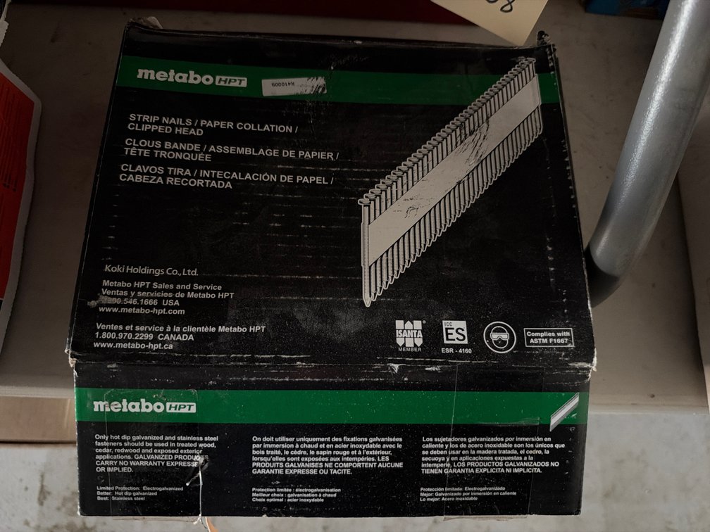 Metabo Strip Nails
