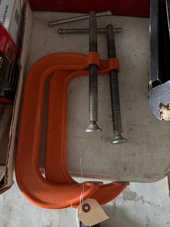 (2) 8” C-Clamps