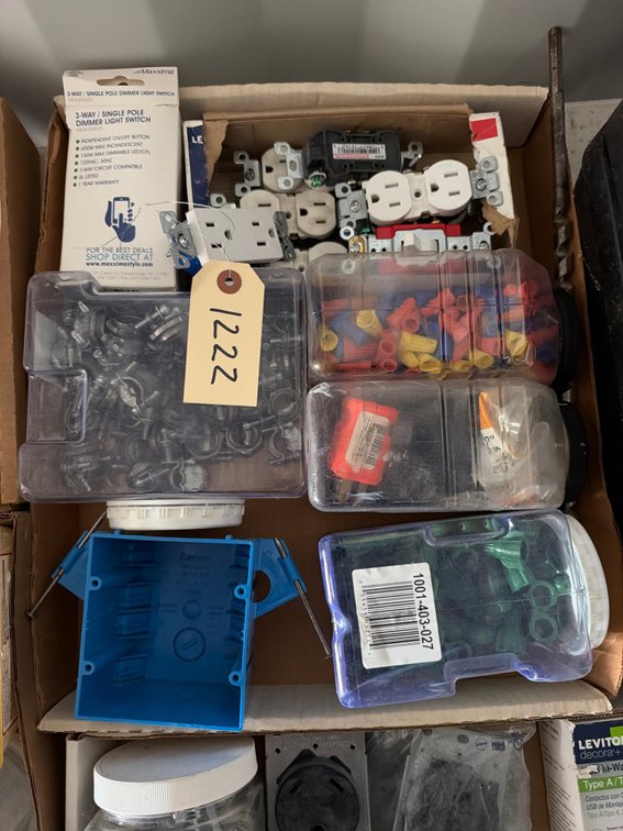 Wire Nuts, Outlets, Clamp Connectors