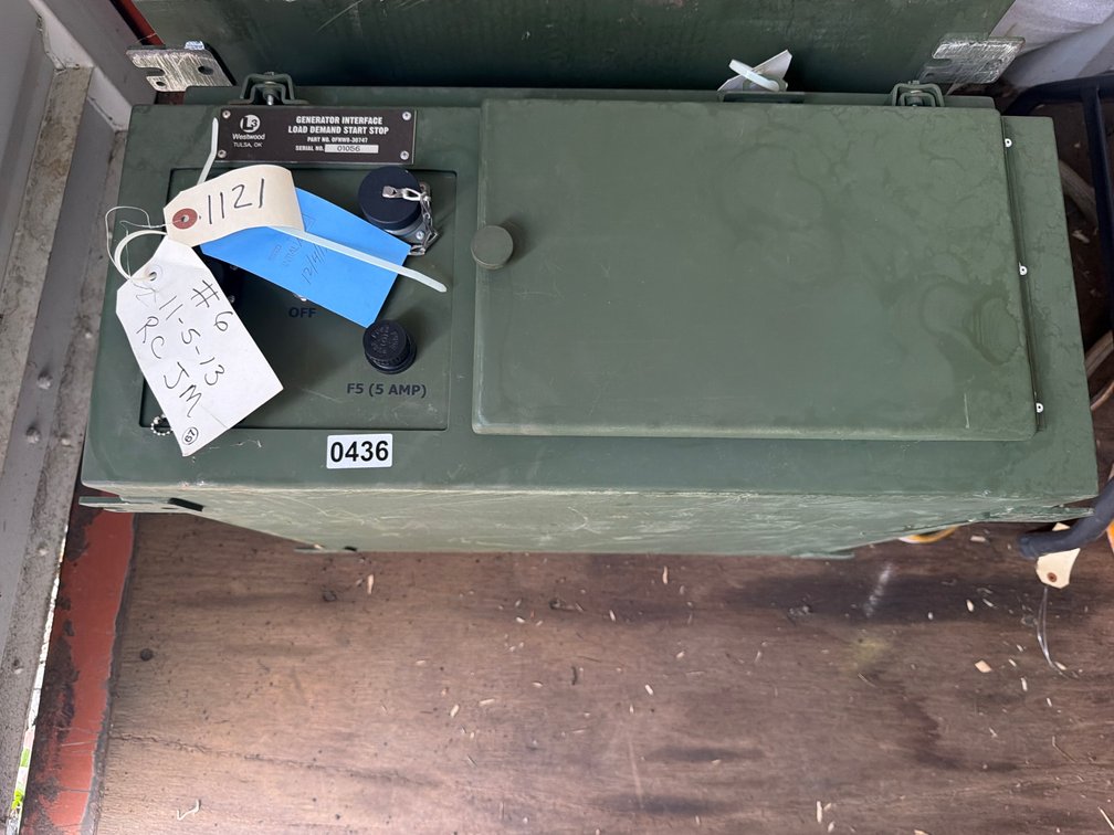 Westwood Generator Interface Load Demand Start Stop