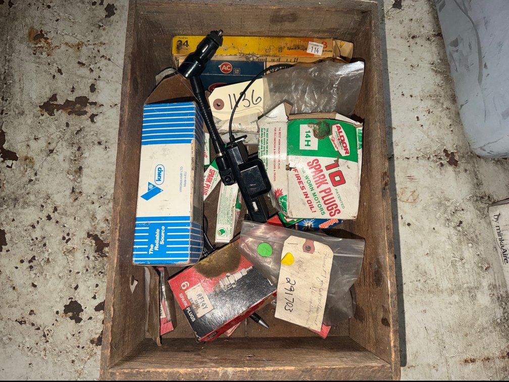 Spark Plugs & Phone Mount