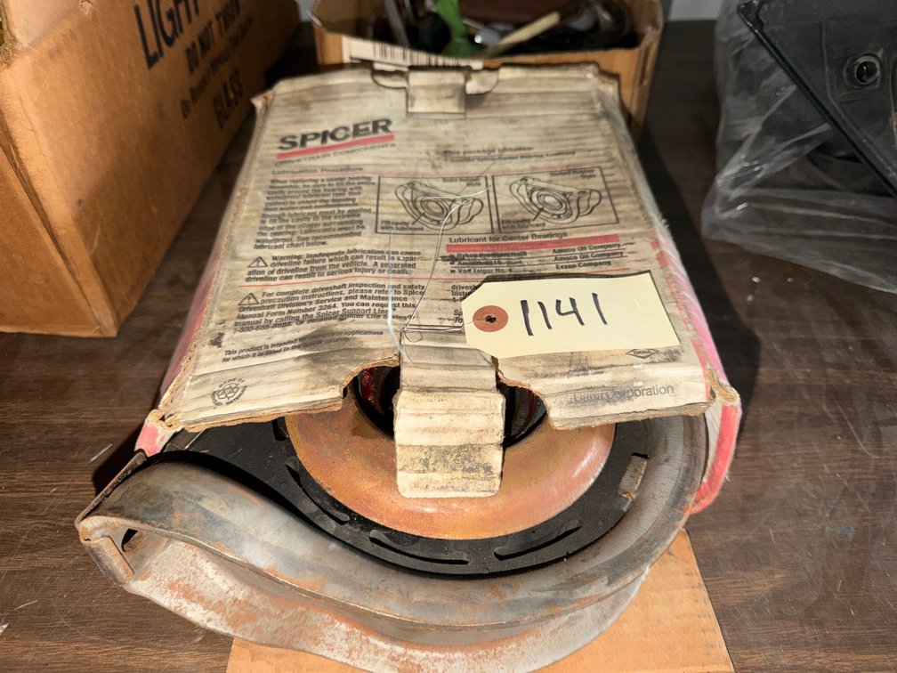 Center Bearing Assembly & Hand Tools
