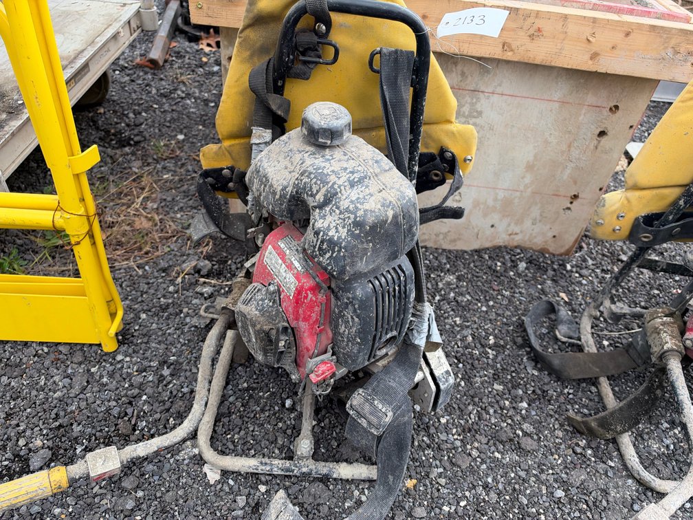 Gas Backpack Concrete Vibrator