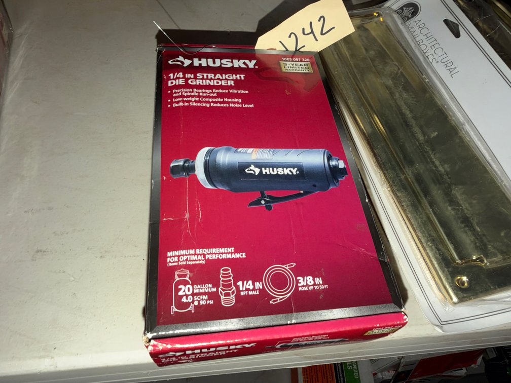 Husky Pneumatic Die Grinder