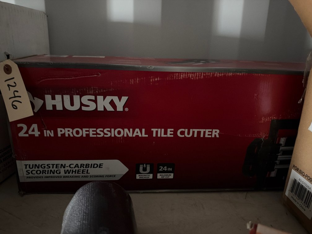 Husky 24” Tile Cutter