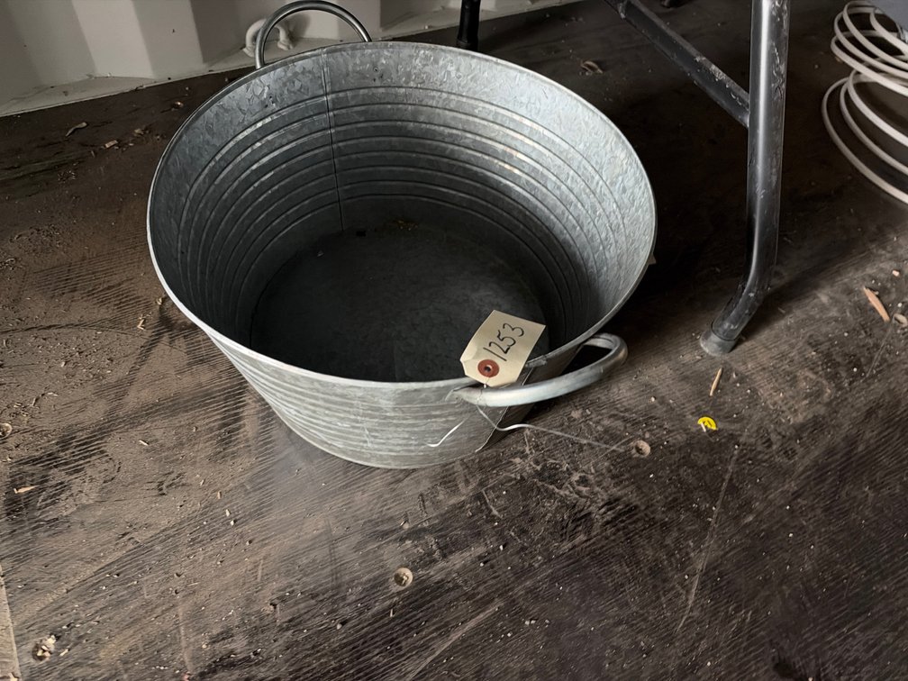 Galvanized Wash Tub
