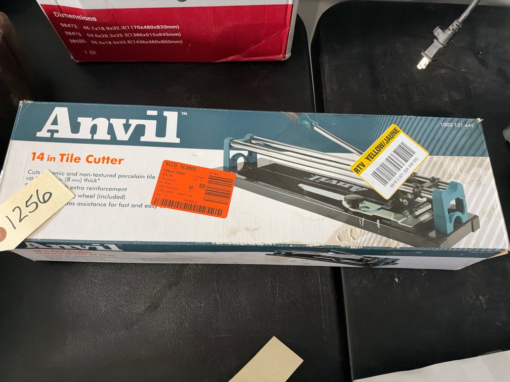 Anvil 14” Tile Cutter