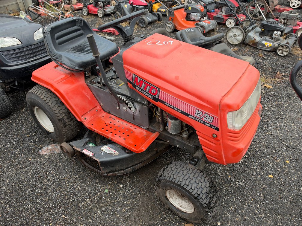MTD Yard Machines 38” Riding Mower
