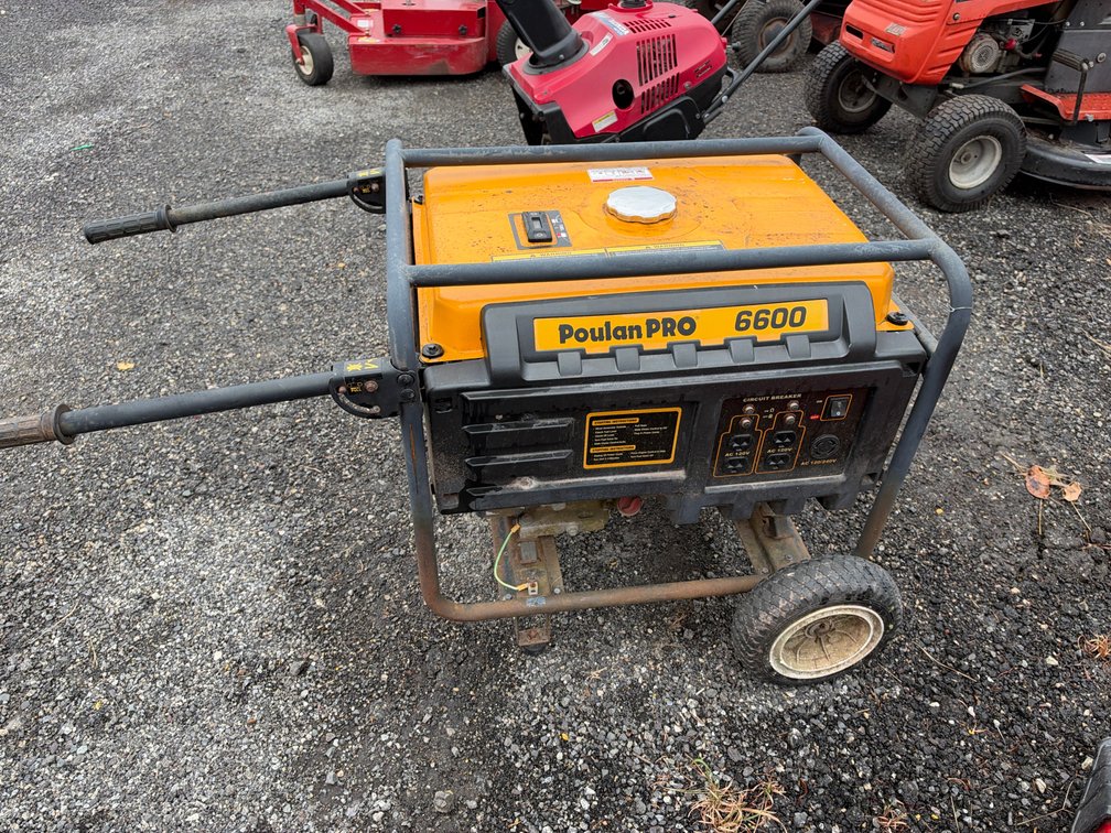 Poulan Pro 6600 Gas Generator