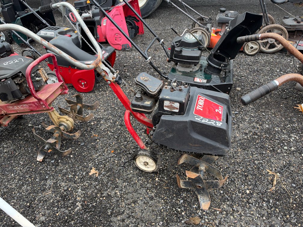 Toro 2HP Front Tine Gas Rototiller